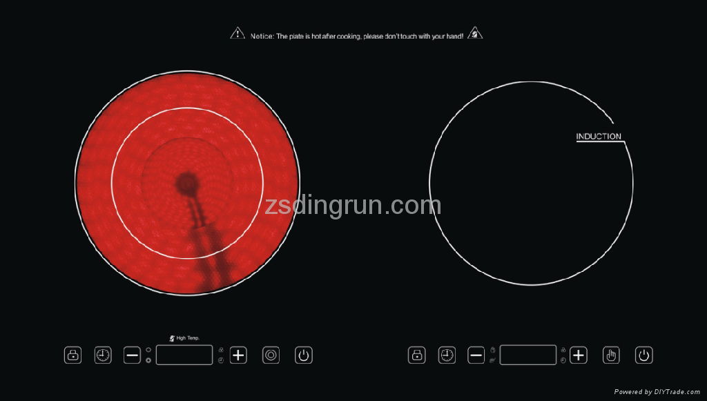 Electric Double Burner Induction Cooker