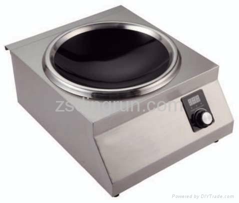 5000W commercial induction cooker