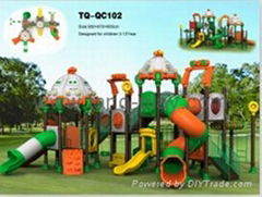 Lovely Kids Outdoor Playground Amusement