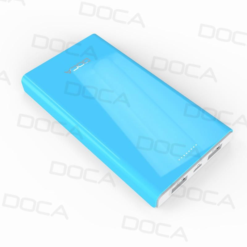 DOCA urtra thin D605 portable power bank for smartphone 3