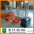 plastic feet temporary fence for sale