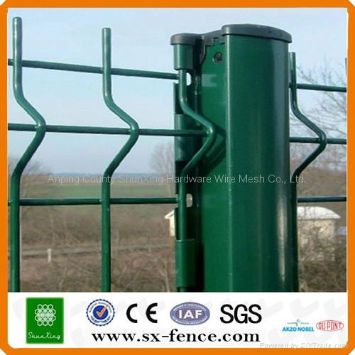 ISO9001 Anping shunxing factory welded metal fence panels