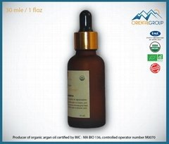 Organic , pure Argan oil 30 ml / 1 fl Oz with dropper