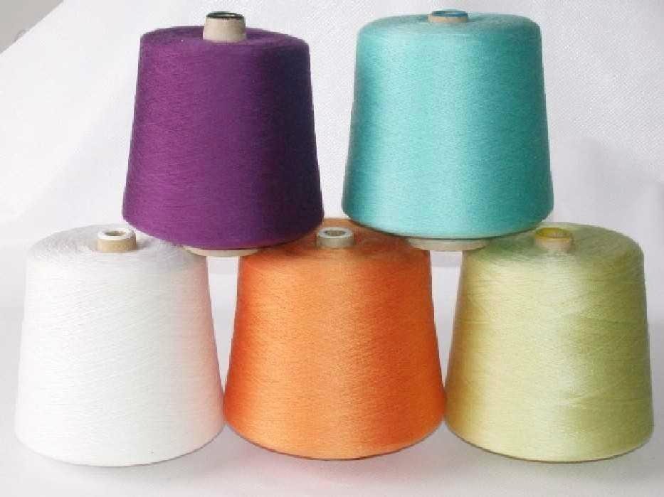 colorful flame retardant modacrylic yarn