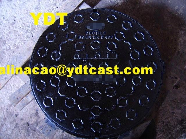 Ductile Iron Drain Manhole Cover EN124 2