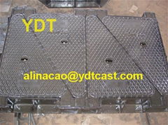 JRC12 JRC14 Ductile Iron Manhole Drain Cover Airport