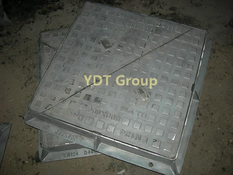 Italy Ductile Iron Manhole Cover Supplier EN124 2