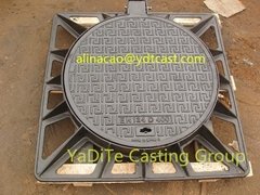 Algeria Ductile Iron Drain Manhole Cover EN124
