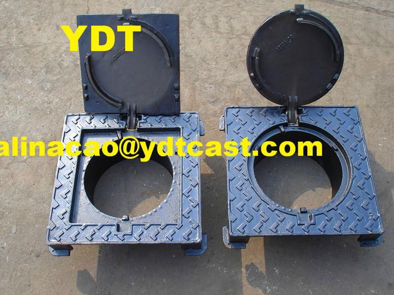 Ductile Foundry Drainage Manhole Cover EN124 4