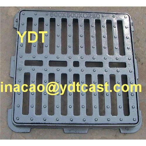 Ductile Iron Gully Grates Drainage & Sewage EN124