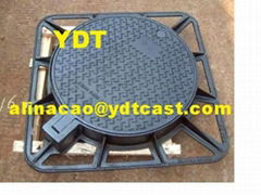 Recessed Drain Manhole Cover for Sewage & Drainage