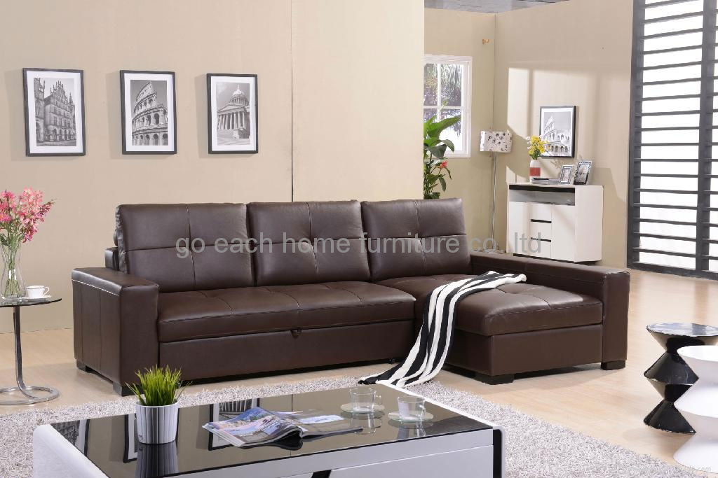 leather sofa G017