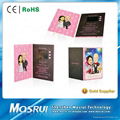 2014 Fashional Electronic video invitation greeting card for advertising wedding 4