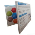 The most popular LCD advertising brochure video greeting card with 256MB memory 2