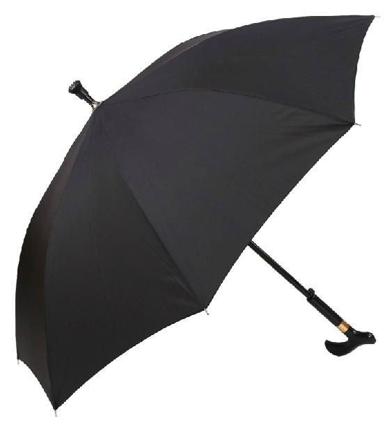 Red Pongee Straight Umbrella