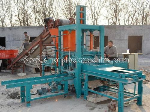 QTF3-20 concrete block making machine  2