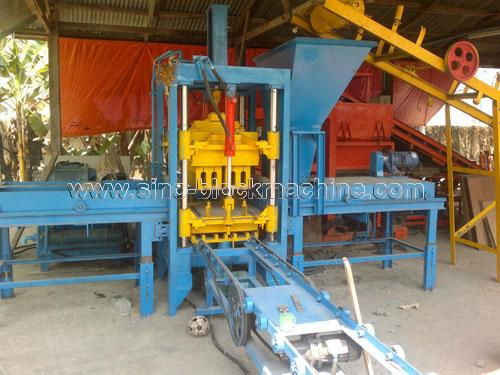 QTF3-20 concrete block making machine  4