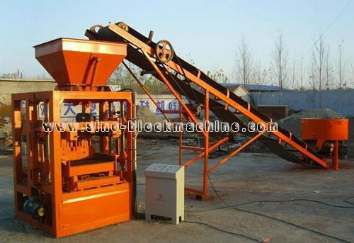 QMJ4-35 Small Block Making Machine