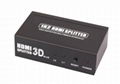 HDMI 1*2 Splitter support 3D 2k*4k 1