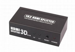 HDMI 1*2 Splitter support 3D 2k*4k