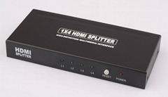 HDMI 1*4 Splitter support 3D 1080p