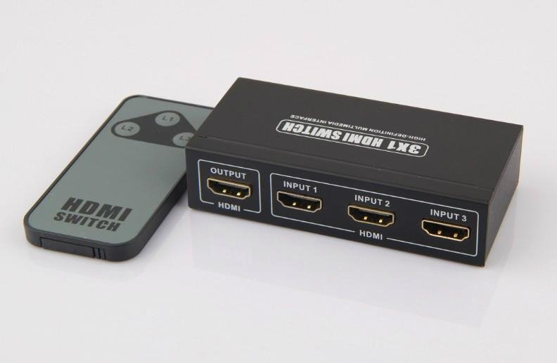 HDMI 3*1 Switch support 3d 1080p 2