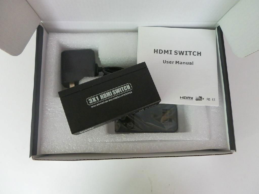 HDMI 3*1 Switch support 3d 1080p 3