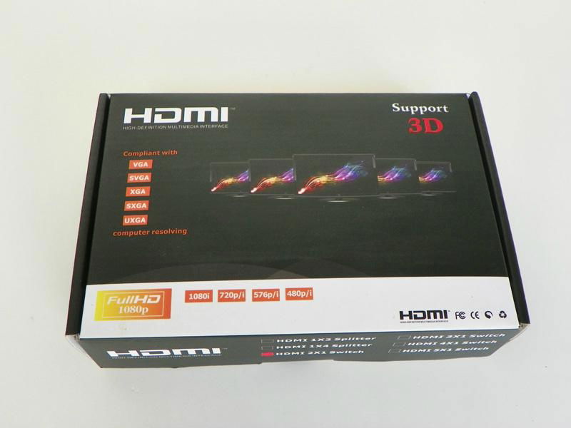 HDMI 3*1 Switch support 3d 1080p 4