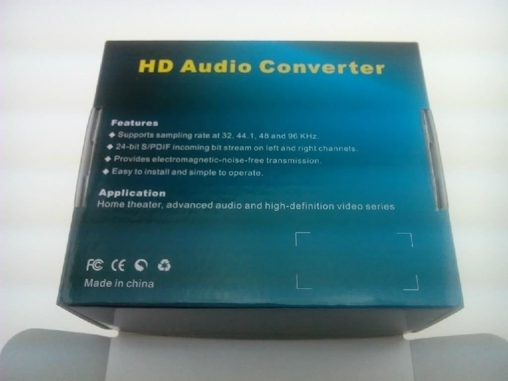 Digital to Analog audio converter 5