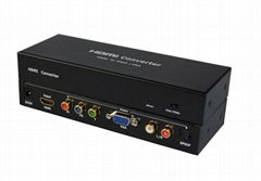 HDMI TO YPbPr/VGA+SPDIF converter