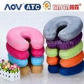 memory foam car travel neck pillow 2