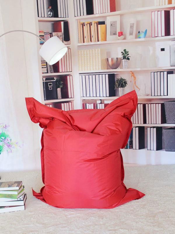Large 420D polyester PVC bean bag chair cover 2