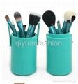 4 kind of color for makeup brush with brush hold 2