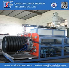 HDPE Large Diameter Hollow Wall Winding Pipe Production Line