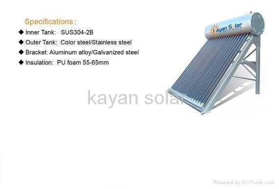 Pressurized Solar Water Heater 2