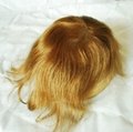 custom made mens toupee hair replacement hair system super skin V loop 3