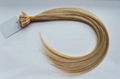 human hair extension keratin V/I/U flat tip extension blonde 18" 100gm 1g/s 3