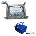 Good Quality Plastic Injection Shopping Basket Mould 3