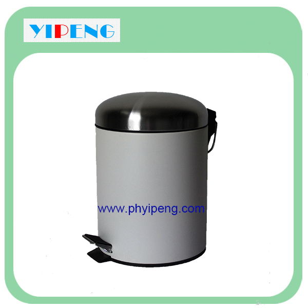 Arch lid round pedal dust bin 2