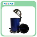 Ball shape lid pedal dust bin 3