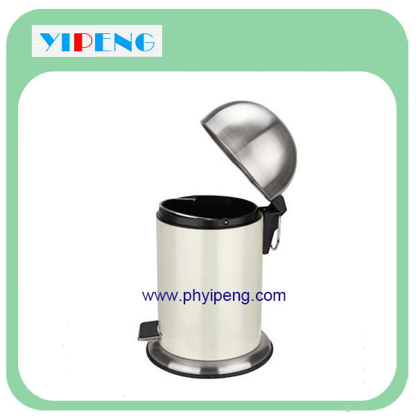 Ball shape lid pedal dust bin 5