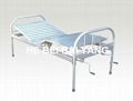 All Stainless Steel Double-function Manual Hospital Bed 1