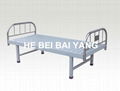 Flat Hospital Bed with Stainless Steel