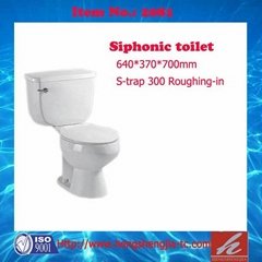 Siphonic toilet
