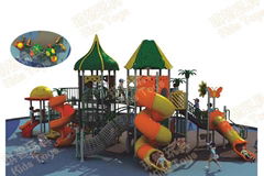 Plastic Outdoor Playground