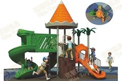 Amusement playground outdoor play center for children