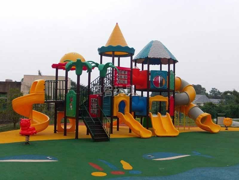 Amusement playground outdoor play center for children 4