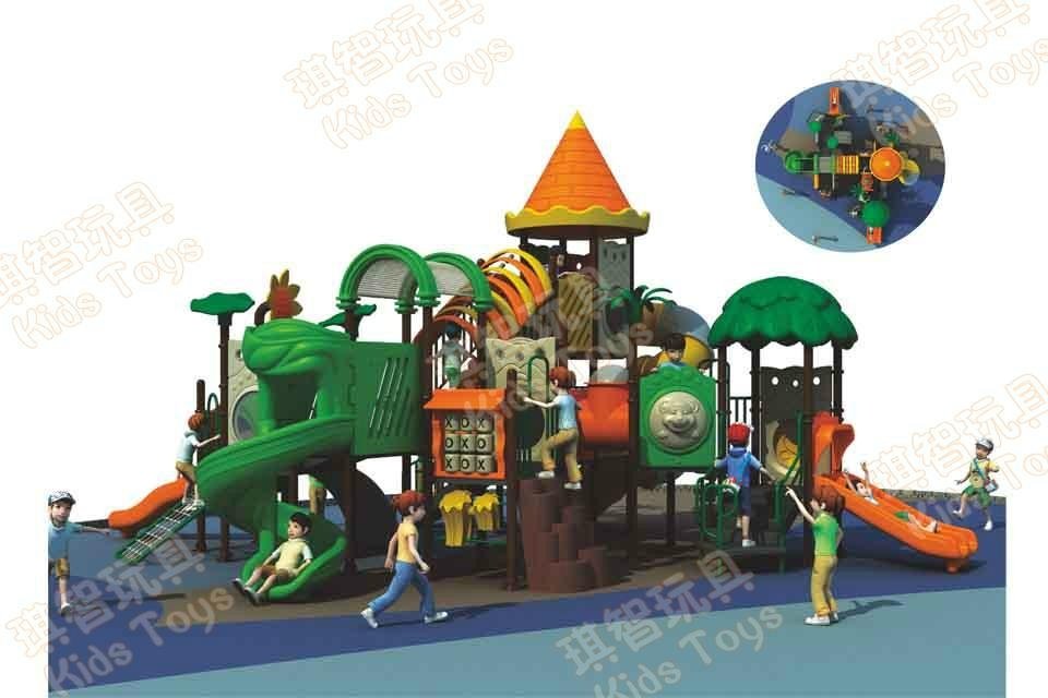 Children Outdoor Playground Big Slide For Sales 3