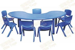 Kindergarten Plastic  table and chair 