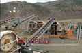 Belt conveyor of stone crusher for sale